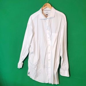 Joseph Abboud Classic Fit 19 34/35 White Shirt